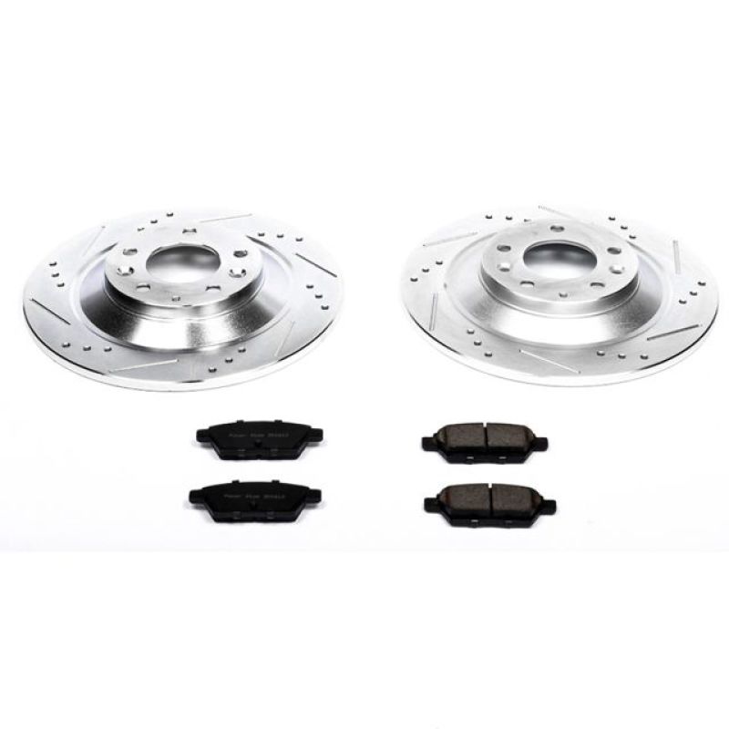 Power Stop 06-07 Mazda 6 Rear Z23 Evolution Sport Brake Kit Brake Kits - Performance D&S PowerStop