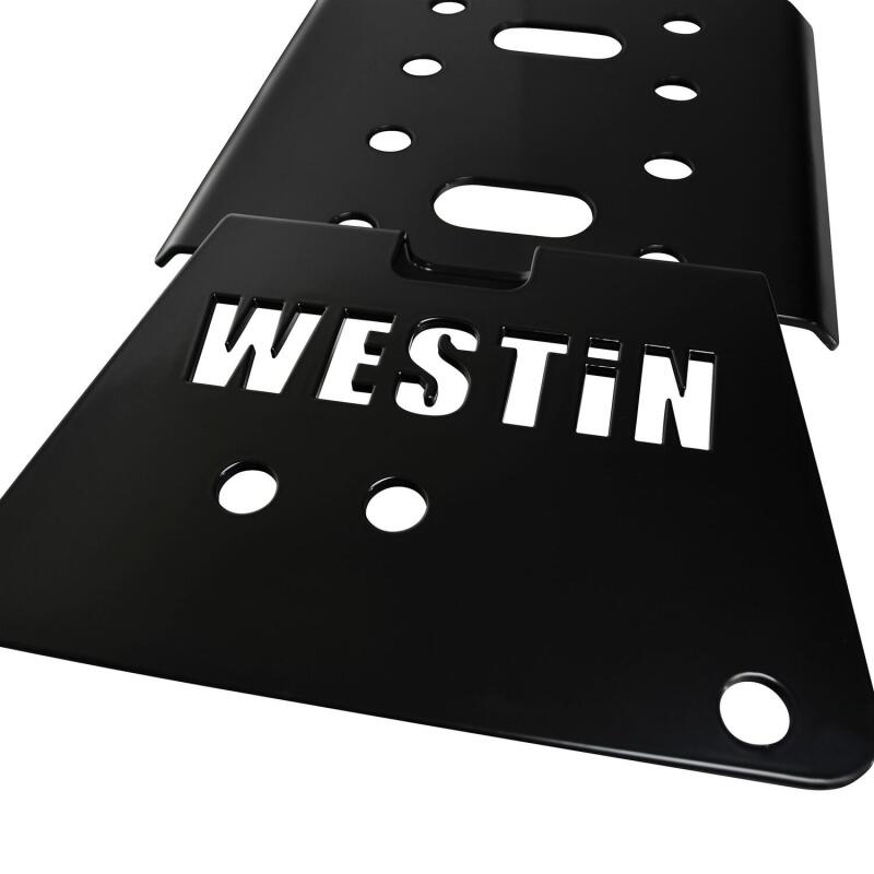 Westin/Snyper 07-11 Jeep Wrangler Transmission Pan Skid Plate - Textured Black Skid Plates Westin