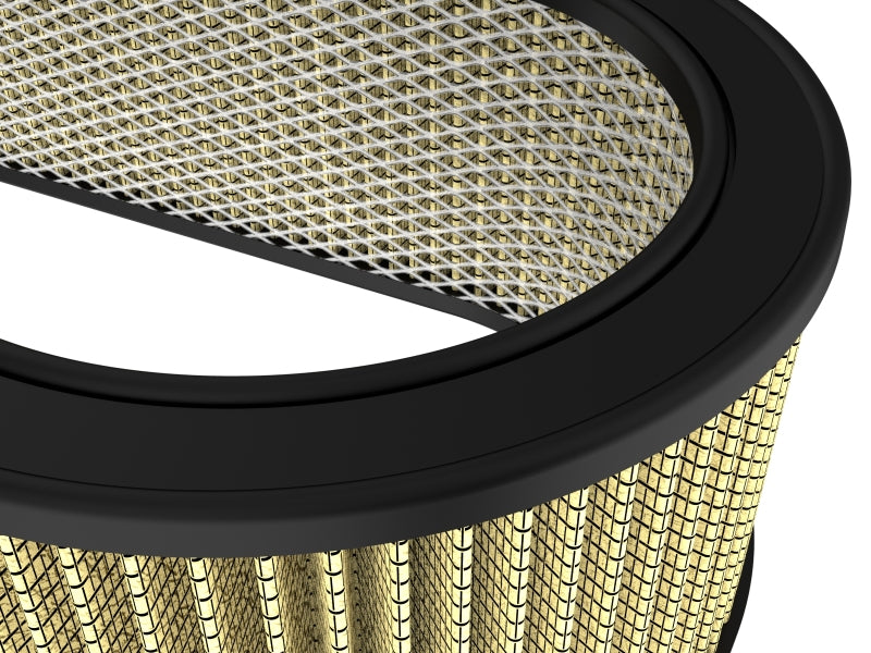 aFe Magnum FLOW Custom Air Filter 18-1/8 IN L x 7-1/4 IN W x 5 IN H w/ Expanded Metal Air Filters - Universal Fit aFe