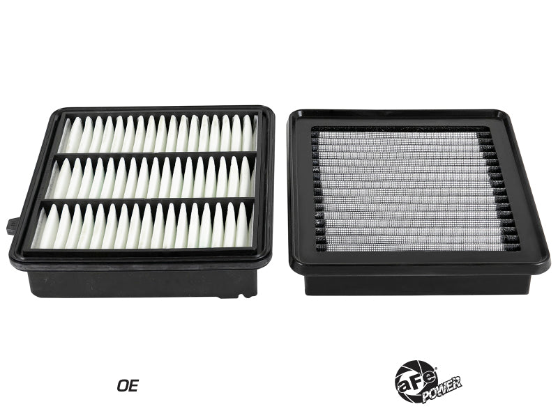 aFe MagnumFLOW Pro Dry S OE Replacement Filter 18-19 Honda Accord I4-2.0L (t) Air Filters - Direct Fit aFe