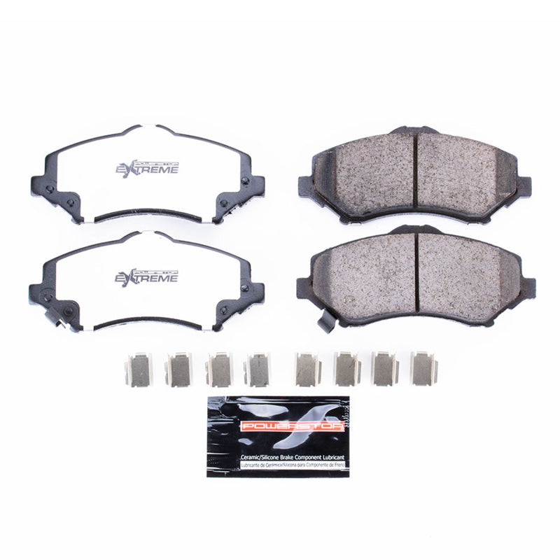 Power Stop 07-18 Jeep Wrangler Front Z36 Truck & Tow Brake Pads w/Hardware Brake Pads - Performance PowerStop