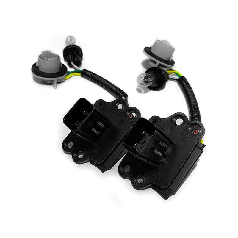 AlphaRex 13-18 Ram 1500/2500/3500 Stock LED Tail Lights to AlphaRex Tail Lights Converters Wiring Connectors AlphaRex