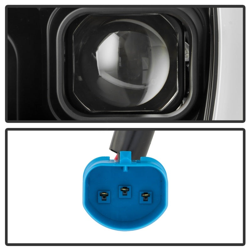 Spyder Apex 05-08 Nissan Frontier High-Power LED Module Headlights - Black (PRO-YD-NF05AP-SEQGR-BK) Headlights SPYDER