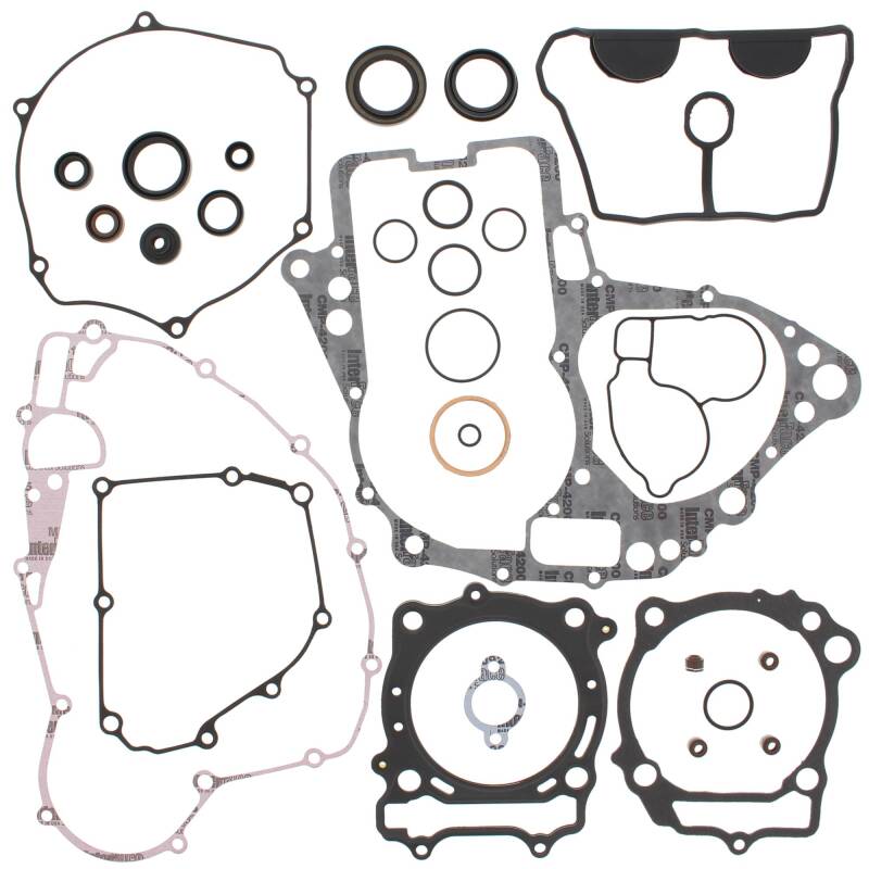 Vertex Gaskets 08-22 Suzuki RMZ450 Complete Gasket Kit w/ Oil Seals Engine Hardware Vertex Pistons