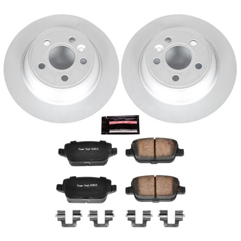 Power Stop 07-11 Volvo S80 Rear Z23 Evolution Sport Coated Brake Kit Brake Kits - Performance D&S PowerStop