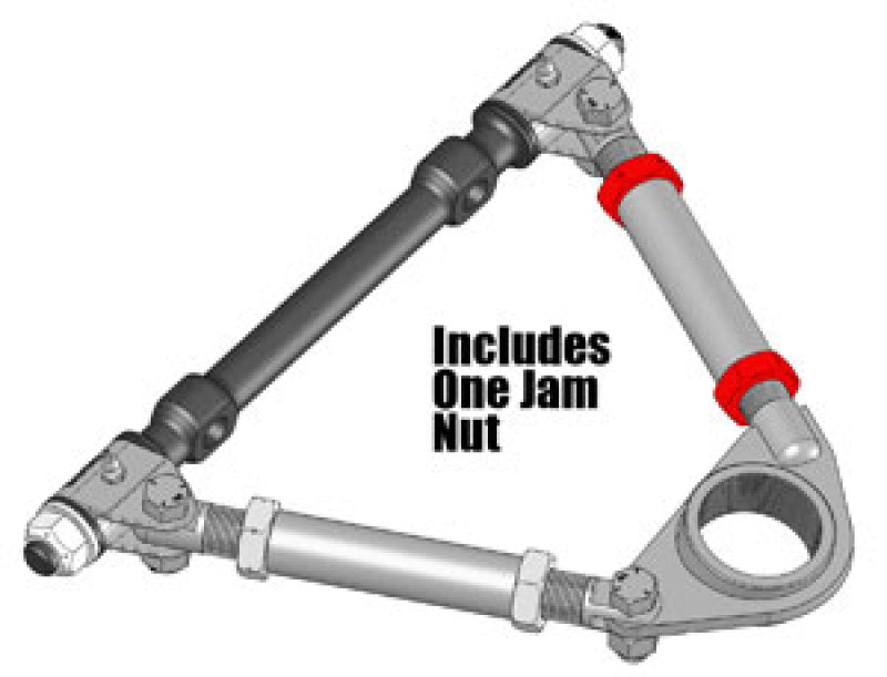 SPC Performance Control Arm Passenger Side 3/4in. Jam Nut Control Arms SPC Performance