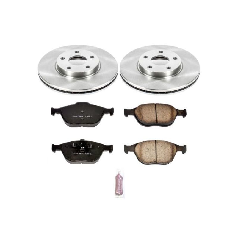 Power Stop 10-13 Ford Transit Connect Front Autospecialty Brake Kit Brake Kits - OE PowerStop