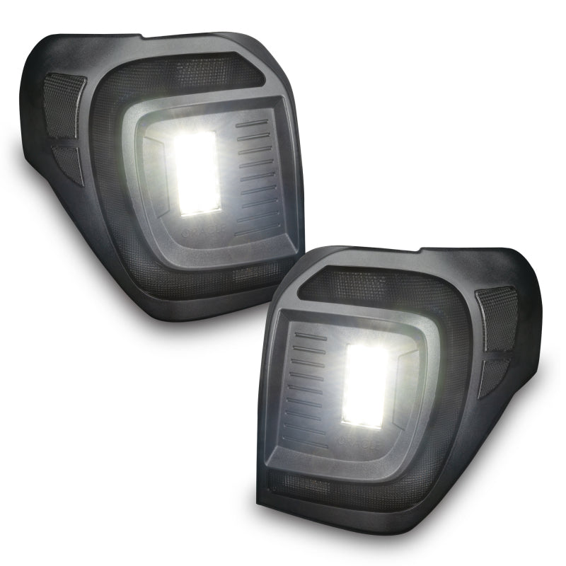 Oracle 14-23 Toyota 4Runner Black Series Lensless Flush Style LED Tail Lights - Tinted Tail Lights ORACLE Lighting