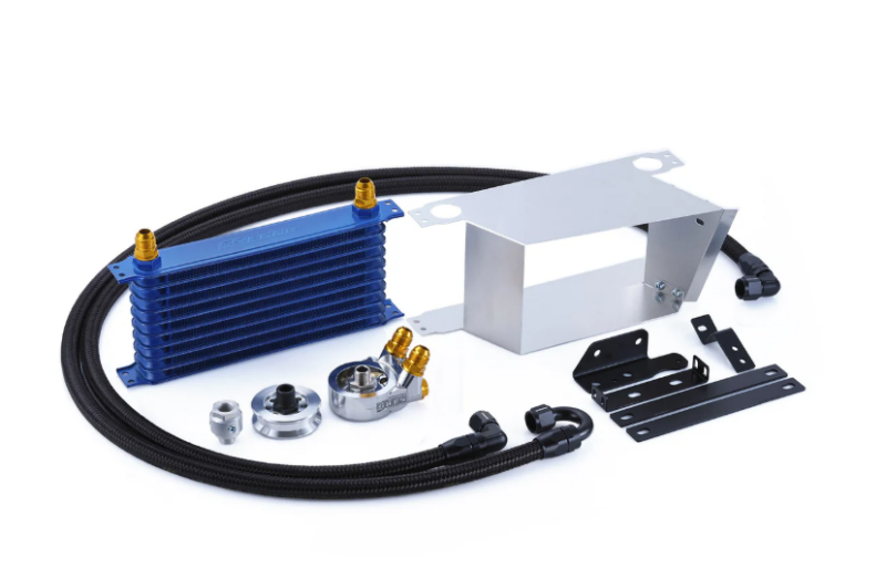 GReddy 17+ JDM Specific Subaru BRZ 10-Row Oil Cooler Kit with Shroud Oil Coolers GReddy
