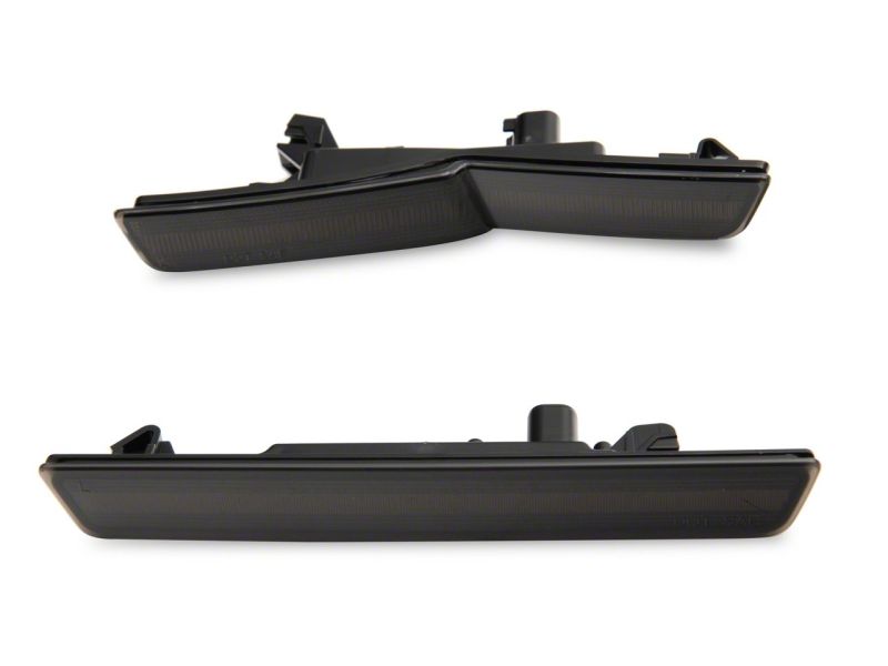 Raxiom 18-23 Dodge Challenger Widebody Axial Series LED Side Marker Lights Front and Rear- Smoked Sidemarkers & Indicators Raxiom