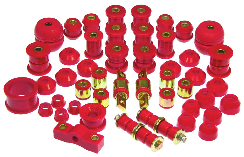 Prothane 90-93 Acura Integra Total Kit - Red Bushings - Full Vehicle Kits Prothane