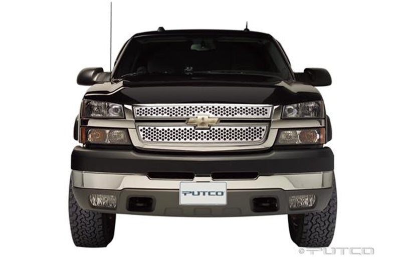 Putco 05-06 Chevrolet Silverado 2500/3500 Punch Stainless Steel Grilles Grilles Putco