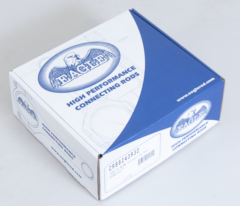 Eagle Chrysler 5.7/6.1L Hemi 6.243in 4340 H-Beam Connecting Rods w/ .984 Pin (Set of 8) Connecting Rods - 8Cyl Eagle