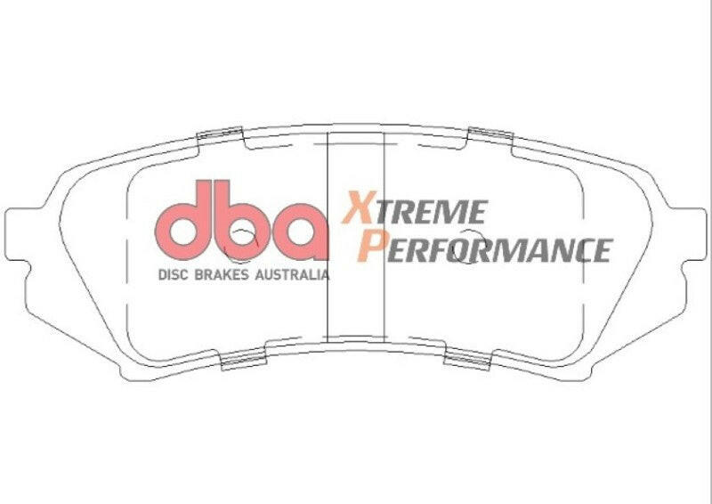 DBA 00-07 Toyota Land Cruiser XP650 Rear Brake Pads Brake Pads - Performance DBA