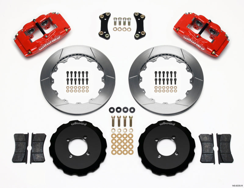 Wilwood FSLI4 Front Hat Kit 13.00in Red 2003-05 Scion xA xB Brake Rotors - 2 Piece Wilwood