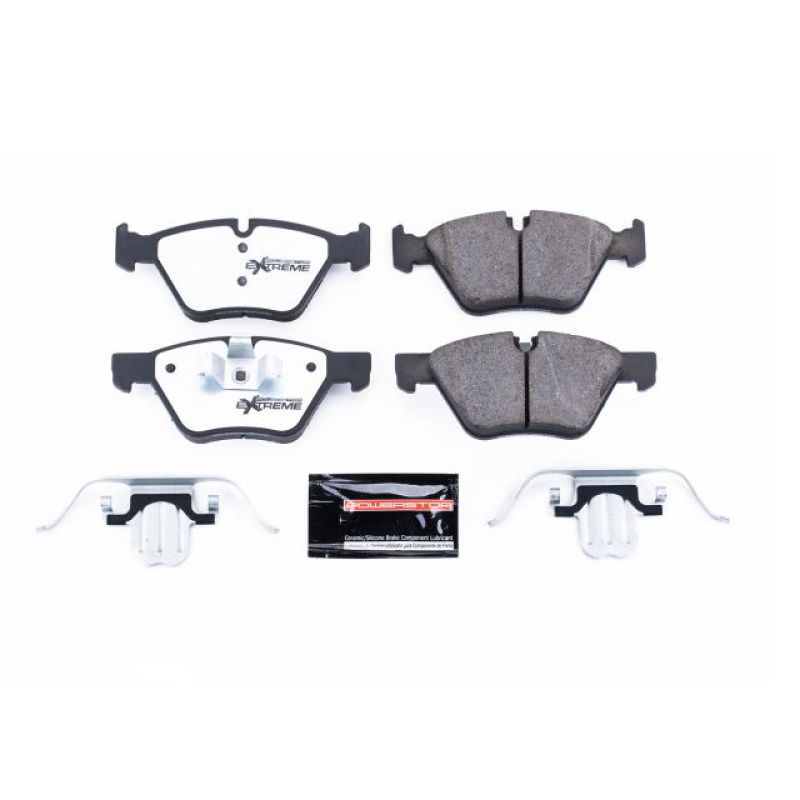 Power Stop 08-13 BMW 128i Front Z26 Extreme Street Brake Pads w/Hardware Brake Pads - Performance PowerStop