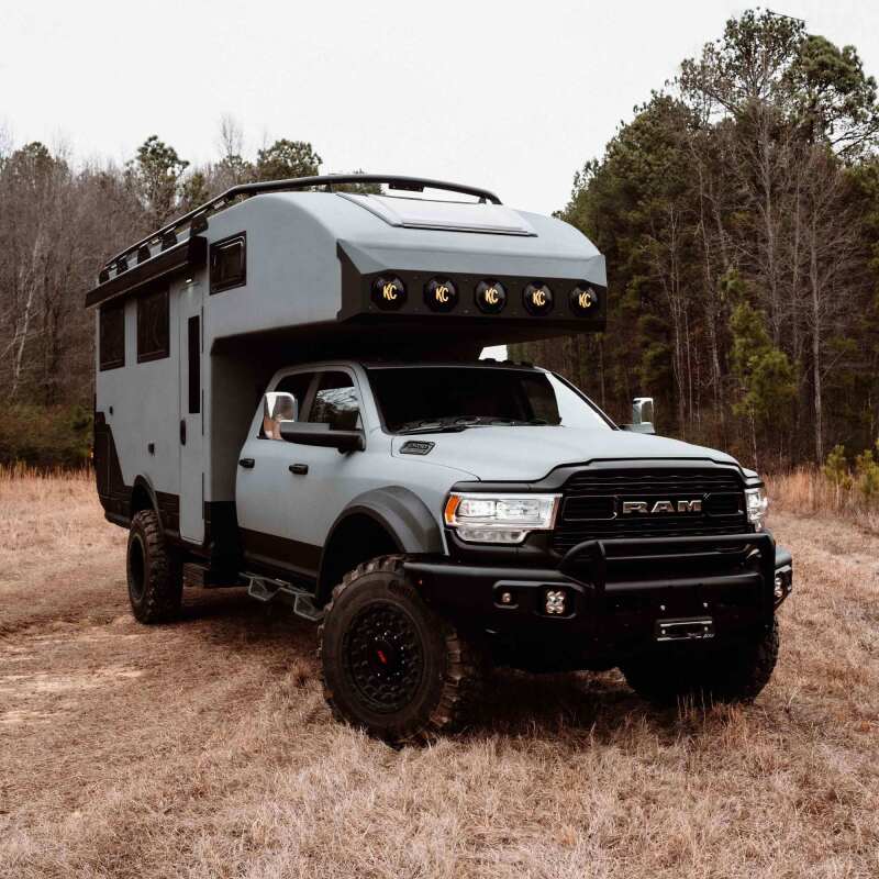 KC HiLiTES SlimLite 8in. LED Light Cover (Cover Only) - Black Light Covers and Guards KC HiLiTES