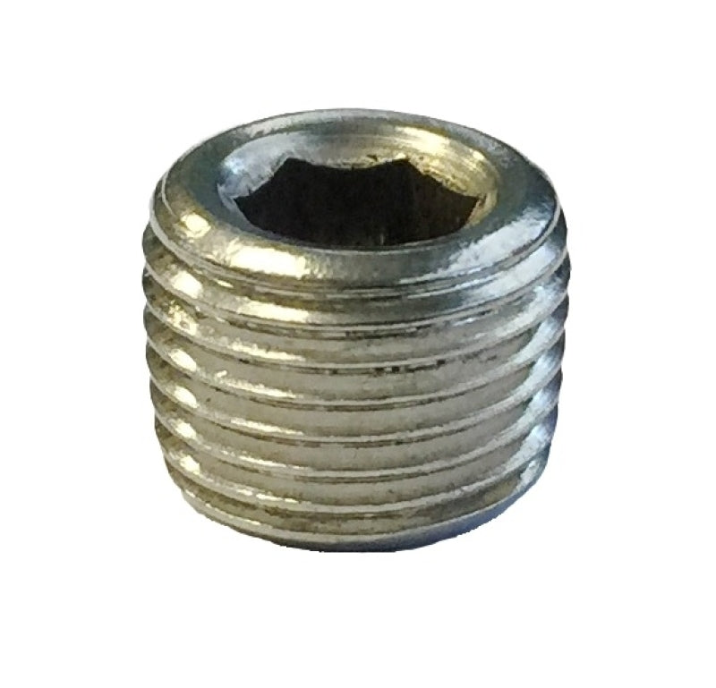 Torque Solution Stainless Steel 1/8 in NPT Plug: Universal Single Plug Fittings Torque Solution