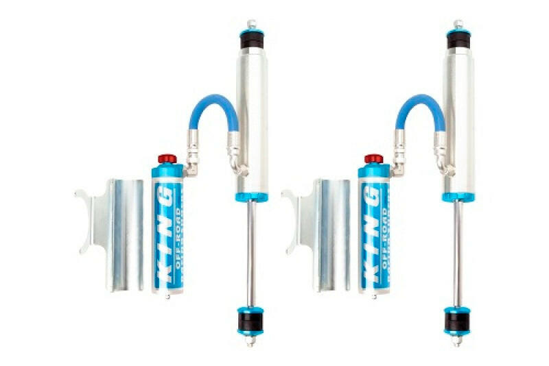 King Shocks Toyota Land Cruiser 76/78/79 Front 2.5 Dia Remote Reservoir Shock w/Adjuster (Pair) Shocks and Struts King Shocks