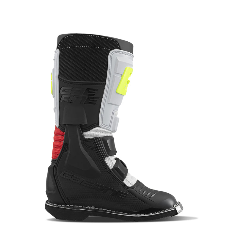 Gaerne GXJ Boot Black/White/Red Size Youth - 3 Motorcycle Boots Gaerne