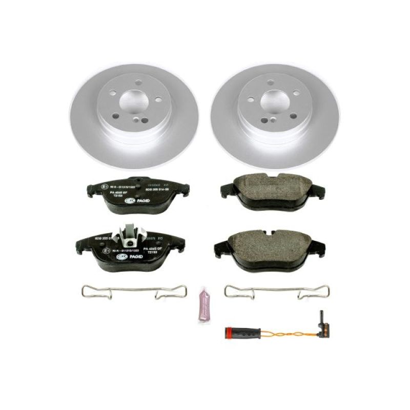 Power Stop 13-15 Mercedes-Benz GLK250 Rear Euro-Stop Brake Kit Brake Kits - OE PowerStop