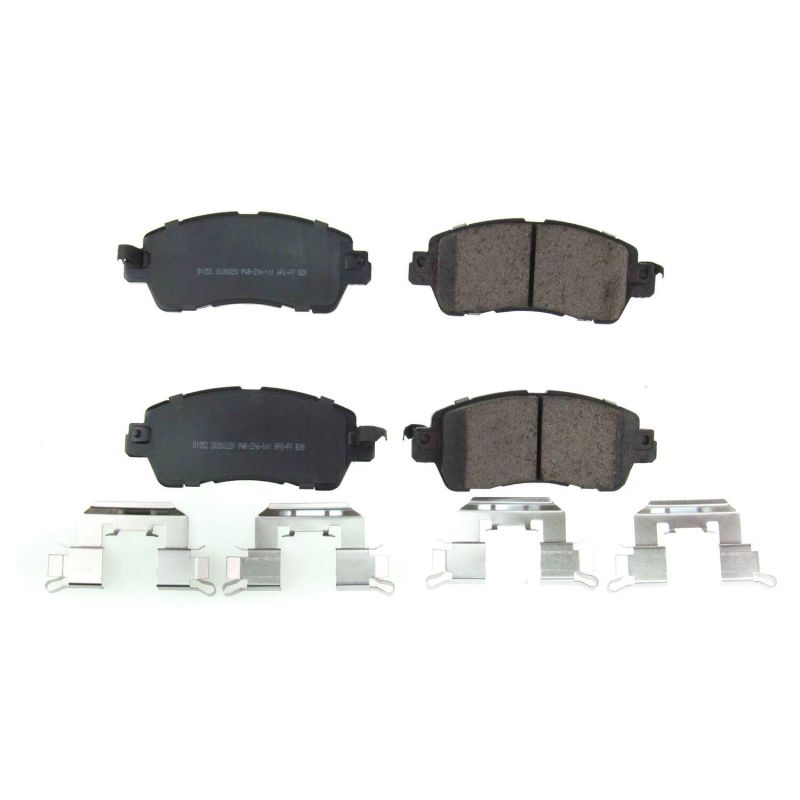 Power Stop 2016 Scion iA Front Z17 Evolution Ceramic Brake Pads w/Hardware Brake Pads - OE PowerStop