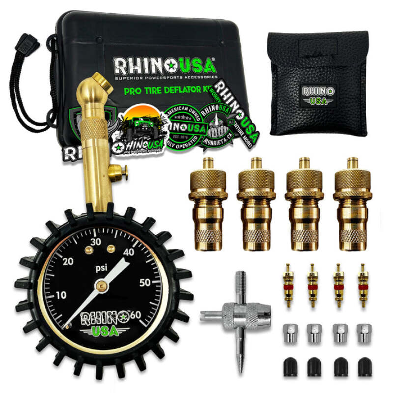 Rhino USA Pro Tire Deflator Kit Tire Pressure Sensors Rhino USA