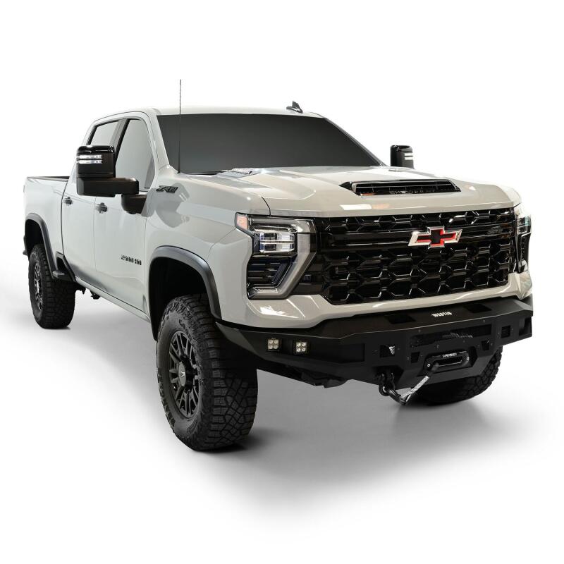 Westin 2024+ Chevrolet Silverado 2500/3500 Pro-Series Front Bumper - Textured Black Bumpers - Steel Westin