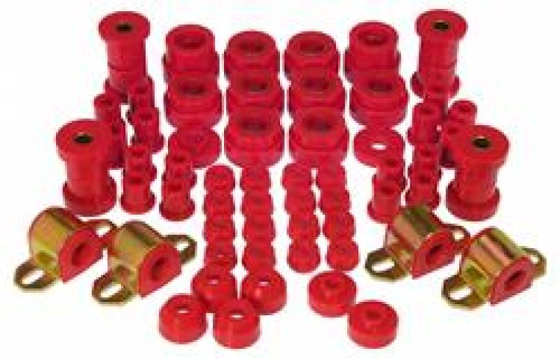 Prothane 80-86 Jeep CJ5/7 Total Kit - Red Bushings - Full Vehicle Kits Prothane