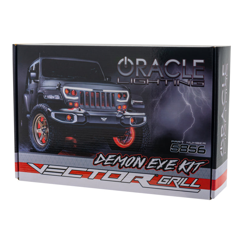 Oracle VECTOR Grille Demon Eye Projector Conversion Kit - ColorSHIFT w/o Controller Headlights ORACLE Lighting