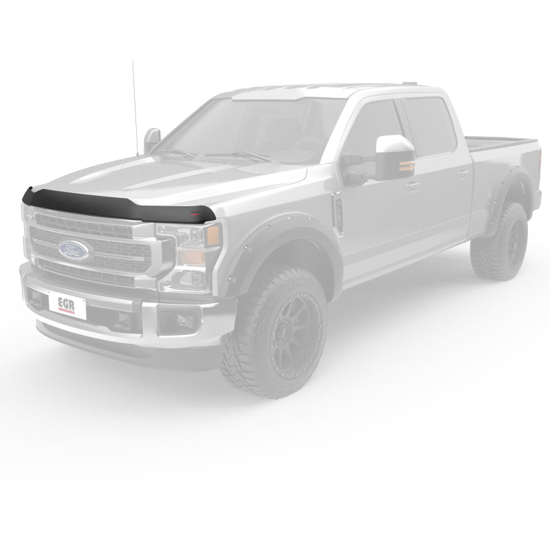 EGR 17+ Ford F-250/F-350 Superguard Hood Shield - MatteFinish Body Side Moldings EGR