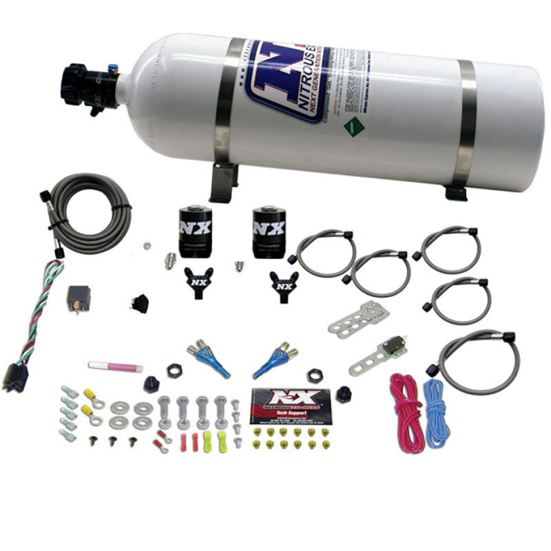 Nitrous Express BMW EFI All Dual Nozzle Nitrous Kit (50-300 HP) w/15lb Bottle Nitrous Systems Nitrous Express
