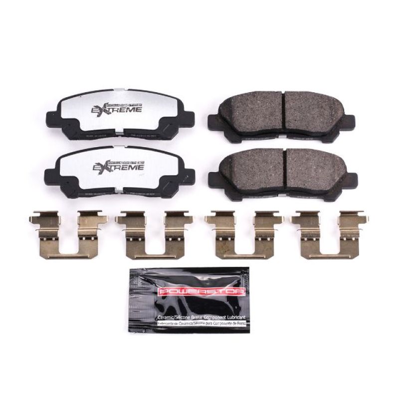 Power Stop 08-13 Toyota Highlander Rear Z36 Truck & Tow Brake Pads w/Hardware Brake Pads - Performance PowerStop