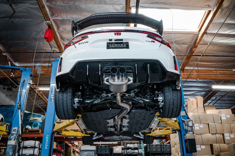Remark 2023+ Honda Civic Type-R (FL5) Sports Touring Catback Titanium Exhaust/SUS304 Front Pipe Catback Remark