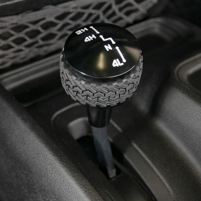 DV8 Offroad 2007-2018 Jeep JK 4WD Shift Knob Black Finish Shift Knobs DV8 Offroad