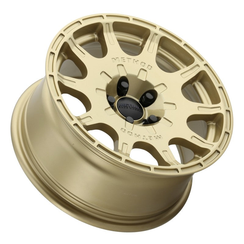 Method MR502 VT-SPEC 2 15x7 +15mm Offset 5x100 56.1mm CB Gold Wheel Wheels - Cast Method Wheels