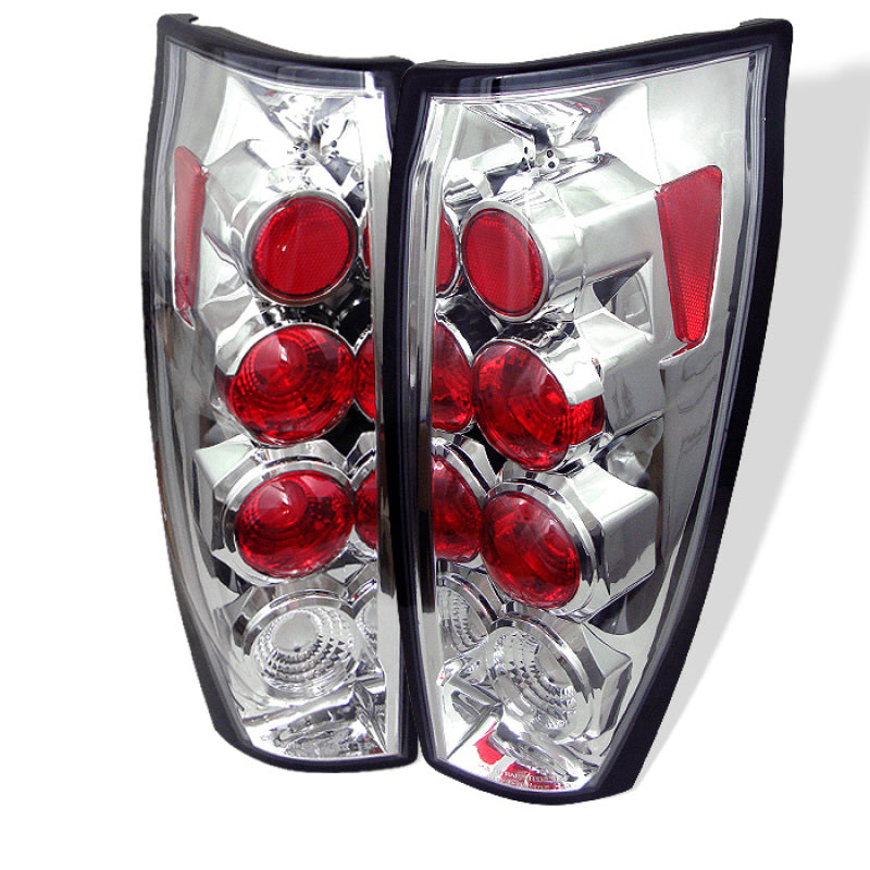 Spyder Chevy Avalanche 02-06 Euro Style Tail Lights Chrome ALT-YD-CAV04-C Tail Lights SPYDER
