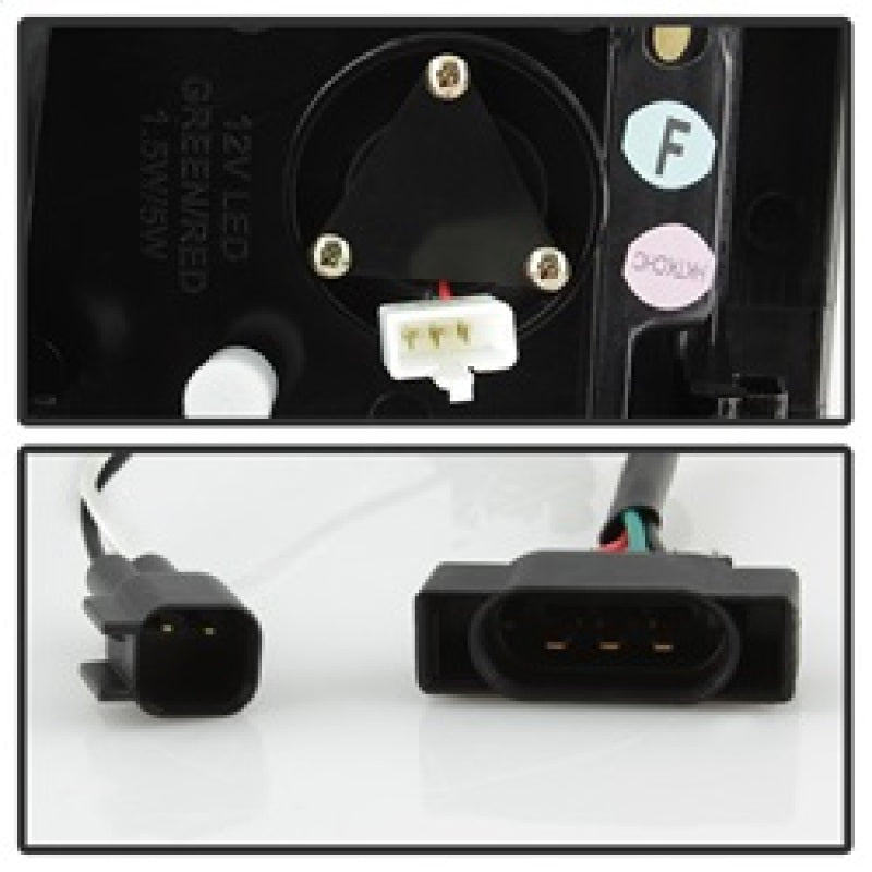 Spyder 07-09 Dodge Ram 2500/3500 V3 Light Bar LED Tail Lights - Red Clear (ALT-YD-DRAM06V3-LBLED-RC) Tail Lights SPYDER