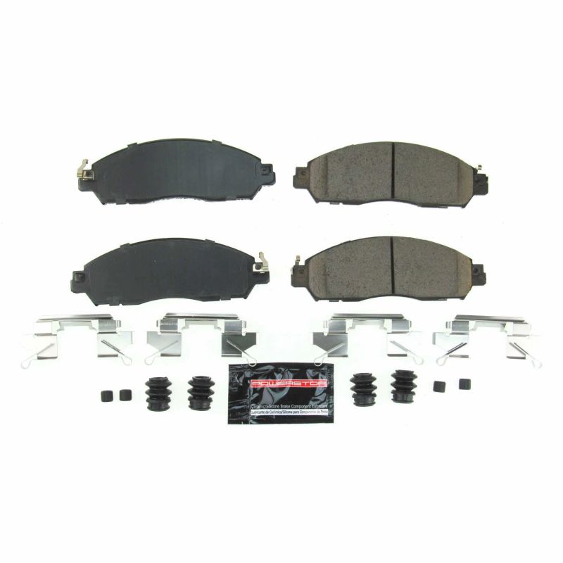 Power Stop 18-19 Nissan Leaf Front Z23 Evolution Sport Brake Pads w/Hardware Brake Pads - Performance PowerStop