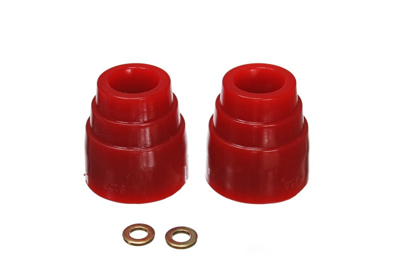 Energy Suspension Bump Stop Universal 2-1/2 Tall - Red Bushing Kits Energy Suspension