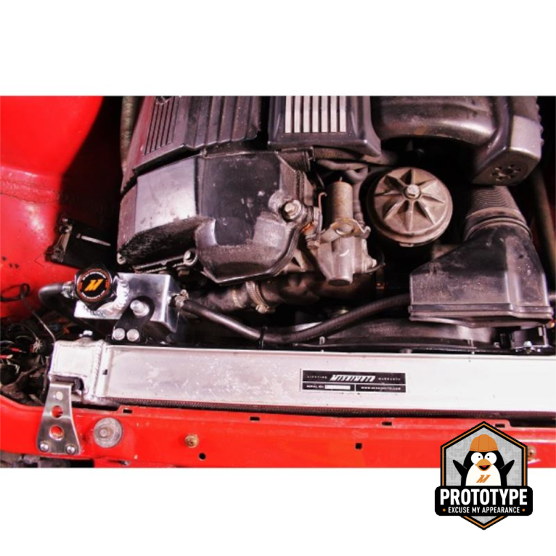 Mishimoto 92-99 BMW 3 Series Aluminum Coolant Expansion Tank - Black Coolant Reservoirs Mishimoto