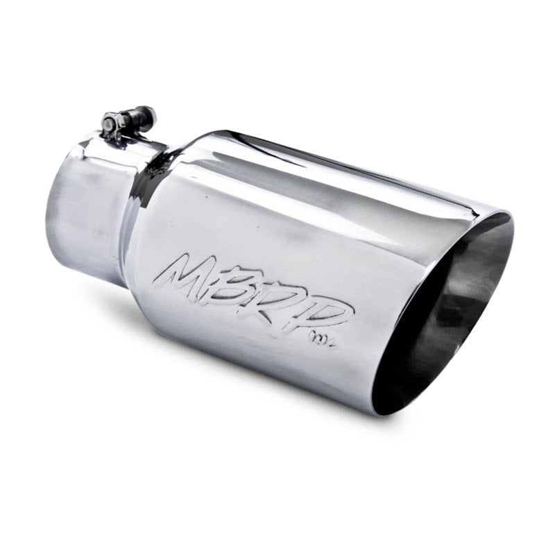 MBRP Universal Tip 6 O.D. Dual Wall Angled 4 inlet 12 length Steel Tubing MBRP