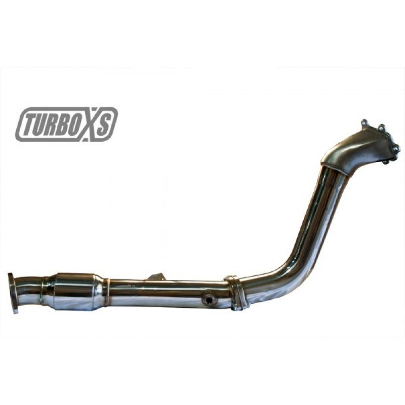 Turbo XS 02-07 WRX-STi / 04-08 Forester XT High Flow Catted Downpipe Downpipes Turbo XS