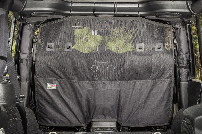 Rugged Ridge C2 Cargo Curtain Front 07-18 Jeep Wrangler JK/JKU Car Covers Rugged Ridge