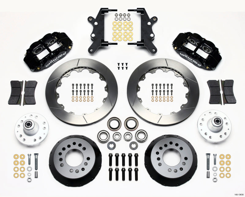 Wilwood Narrow Superlite 6R Front Hub Kit 12.88in 60-68 Ford / Mercury Full Size / Galaxie Big Brake Kits Wilwood