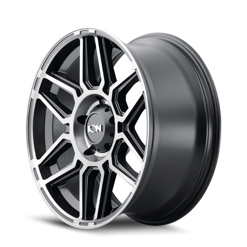 ION Type 146 20x9 / 6x139.7 BP / 18mm Offset / 106mm Hub Matte Black W/Machined Dart Tint Wheel Wheels - Cast ION Wheels