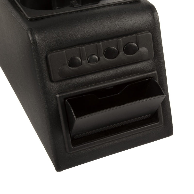 Rugged Ridge Ultimate Locking Console Black 76-95 Jeep CJ / Jeep Wrangler Dash & Interior Trim Rugged Ridge