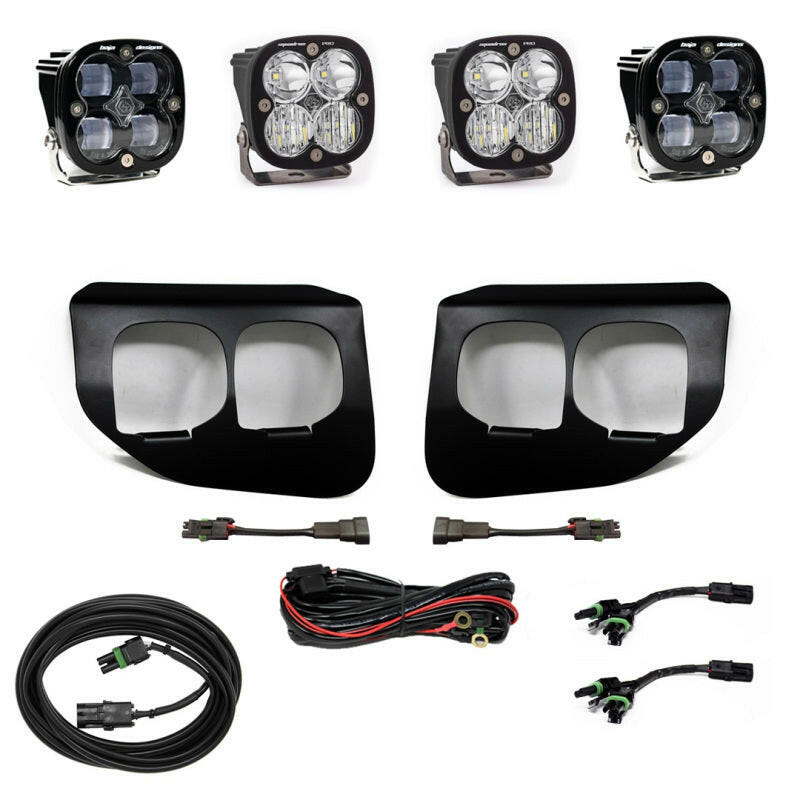 Baja Designs Ford Super Duty (20-On) Fog Lights Dual FPK SAE/Pro DC Baja Designs Fog Lights Baja Designs