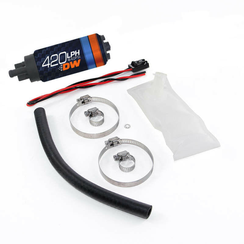 Deatschwerks DW420 Series 420lph In-Tank Fuel Pump w/ Install Kit For 90-96 300ZX Z32 Fuel Pumps DeatschWerks