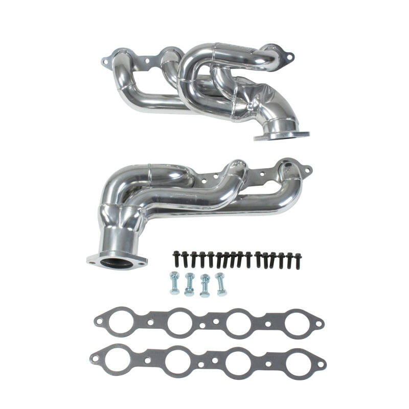 BBK 10-15 Camaro LS3 L99 Shorty Tuned Length Exhaust Headers - 1-3/4 Silver Ceramic Headers & Manifolds BBK